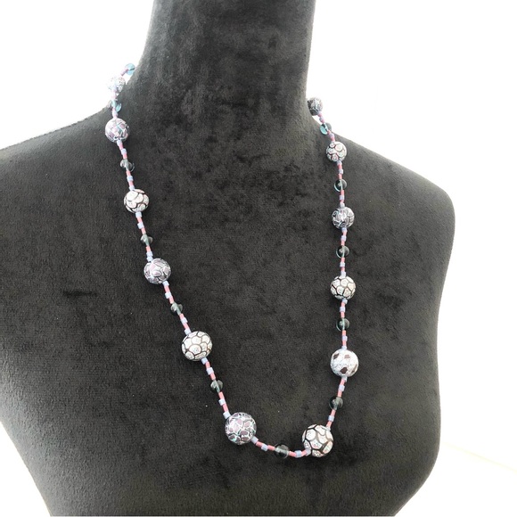 Necklaces Earth tones 15 items - Picture 12 of 16